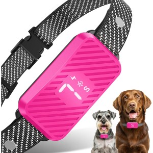 KJKZO Smart Bark Collar - Peach Pink